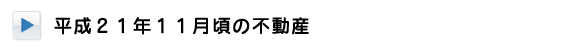 平成21年11月頃の不動産